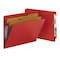 Smead Folder, Clssfc, Ltr, 2Div, Rd Pk SMD26783 - alternate 1
